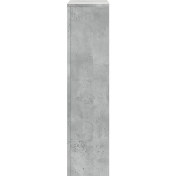 vidaXL radiatorskjuler 175x20x82 cm konstrueret træ betongrå Outlet
