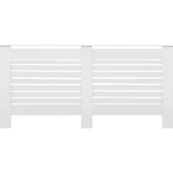 vidaXL radiatorskjulere 2 stk. 172 x 19 x 81,5 cm MDF hvid - Radiatorer – tilbehør Best