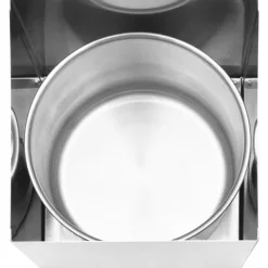 vidaXL saucedispenser 3,5 l rustfrit stål - Krydderibeholdere