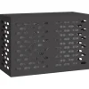 vidaXL Luftkonditionering>Sort Metal 90 x 40 x 60 cm Aircondition Dække Rektangulært