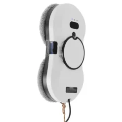 Vinduespudserrobot - Glasrengøringsrobot - Sugkraft 2800Pa - Fjernbetjening - EU-stik 220V, 72W - Vandtank 30 ml - Sikkerhedsline 4 m - Hvid Best