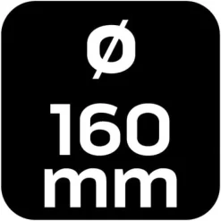 Vinklet tragt 160 mm, 1,2 l Outlet