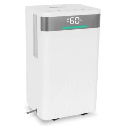 Vonroc Affugter 12L/dag | Til Rum op til 25 m² | Støjsvag & Kraftfuld | WiFi, Ionisator, Sølvionfilter, LED-display, Tørrefunktion & 2L Tank New