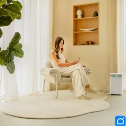 Vonroc Affugter 12L/dag | Til Rum op til 25 m² | Støjsvag & Kraftfuld | WiFi, Ionisator, Sølvionfilter, LED-display, Tørrefunktion & 2L Tank New