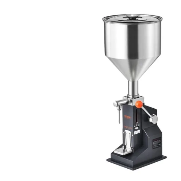 Drikkevareautomater>Væskefyldningsmaskine, Manuel Betjening, Drypfri Design,5-100ml