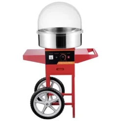 1000W Elektrisk Bomuldsslikmaskine - Kommerciel Candy Floss Maskine til Fester og Arrangementer New