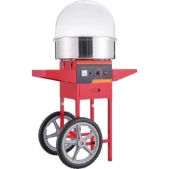 1000W Elektrisk Bomuldsslikmaskine - Kommerciel Candy Floss Maskine til Fester og Arrangementer New