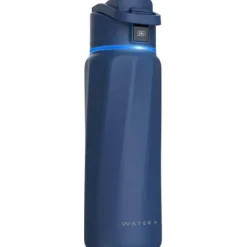 Beholdere Til Mad & Drikkevarer>WaterH BOOST Chug Lock smart vandflaske, 946 ml, blå