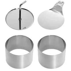 Westmark Madforme 7,5 cm 4-delt Rustfrit Stål New