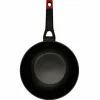 Wok Pande Pyrex Sort Aluminium Sale