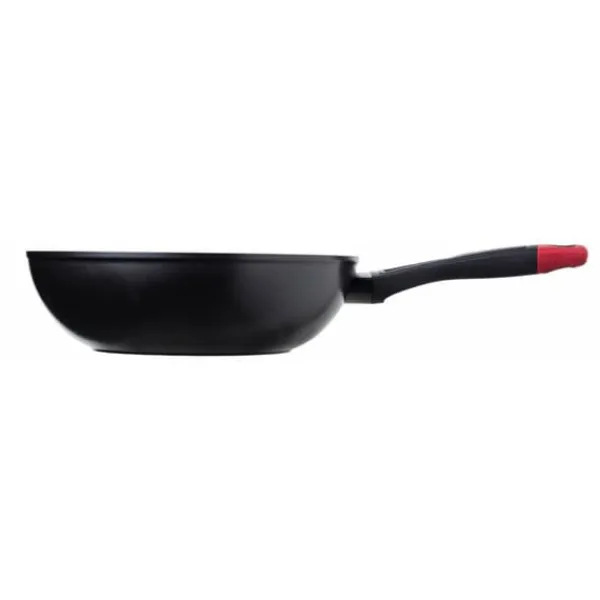 Wok Pande Pyrex Sort Aluminium Sale