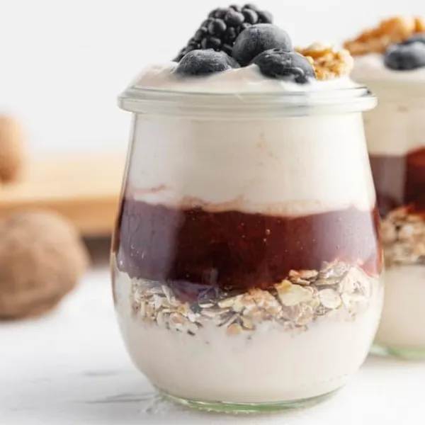 Opbevaringsdåser>12x Glaskrukker Krukker Beholdere Kopper Yoghurtkopper Desserter 200ml