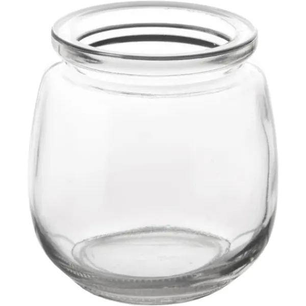 Opbevaringsdåser>12x Glaskrukker Krukker Beholdere Kopper Yoghurtkopper Desserter 200ml