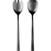 2x Salatskeer Sort Bestik til servering af salater og retter Clearance