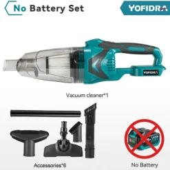 Håndstøvsugere>Yofidra Elektrisk Støvsuger, Kraftig Sugeevne, 750ML Tankkapacitet,Ingen batteri