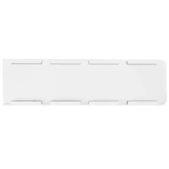Køleskabe>Yoghurt Køleskab Organizer 4 Kapacitet 3,75 tommer bred mund Yoghurt Nem installation Pladsbesparende Yoghurt Sliders Holder til lille køleskab