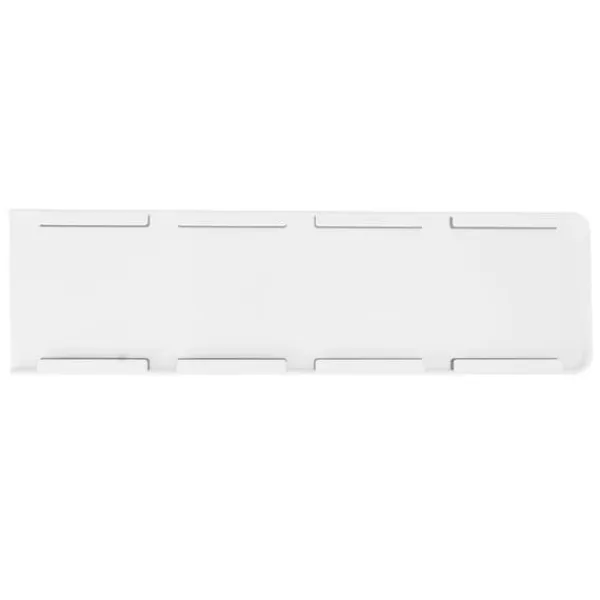 Køleskabe>Yoghurt Køleskab Organizer 4 Kapacitet 3,75 tommer bred mund Yoghurt Nem installation Pladsbesparende Yoghurt Sliders Holder til lille køleskab