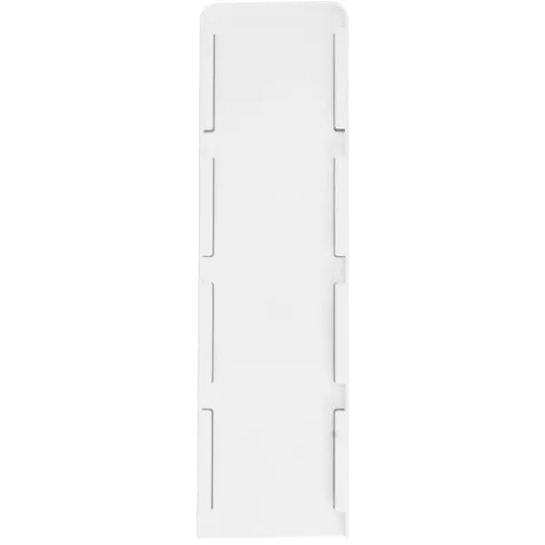 Køleskabe>Yoghurt Køleskab Organizer 4 Kapacitet 3,75 tommer bred mund Yoghurt Nem installation Pladsbesparende Yoghurt Sliders Holder til lille køleskab